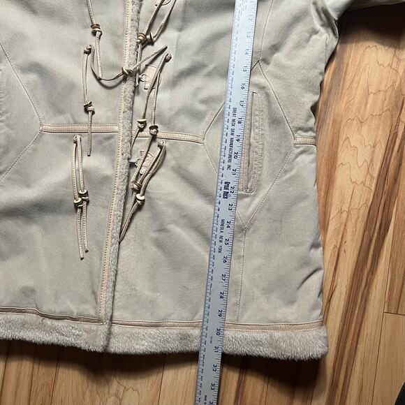 VINTAGE Fitzwright Western Style Suede Sherpa Coat Rancher Leather Size XL - Picture 6 of 8